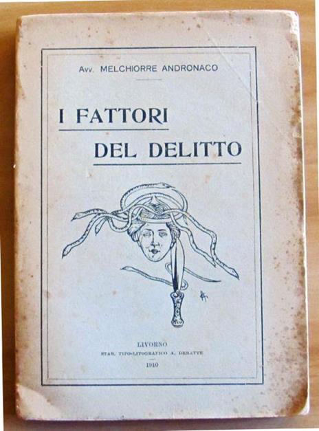 I Fattori Del Delitto - copertina