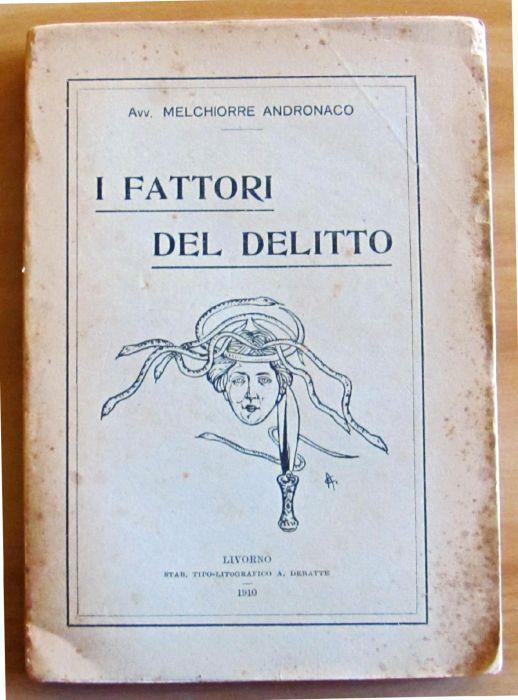 I Fattori Del Delitto - copertina