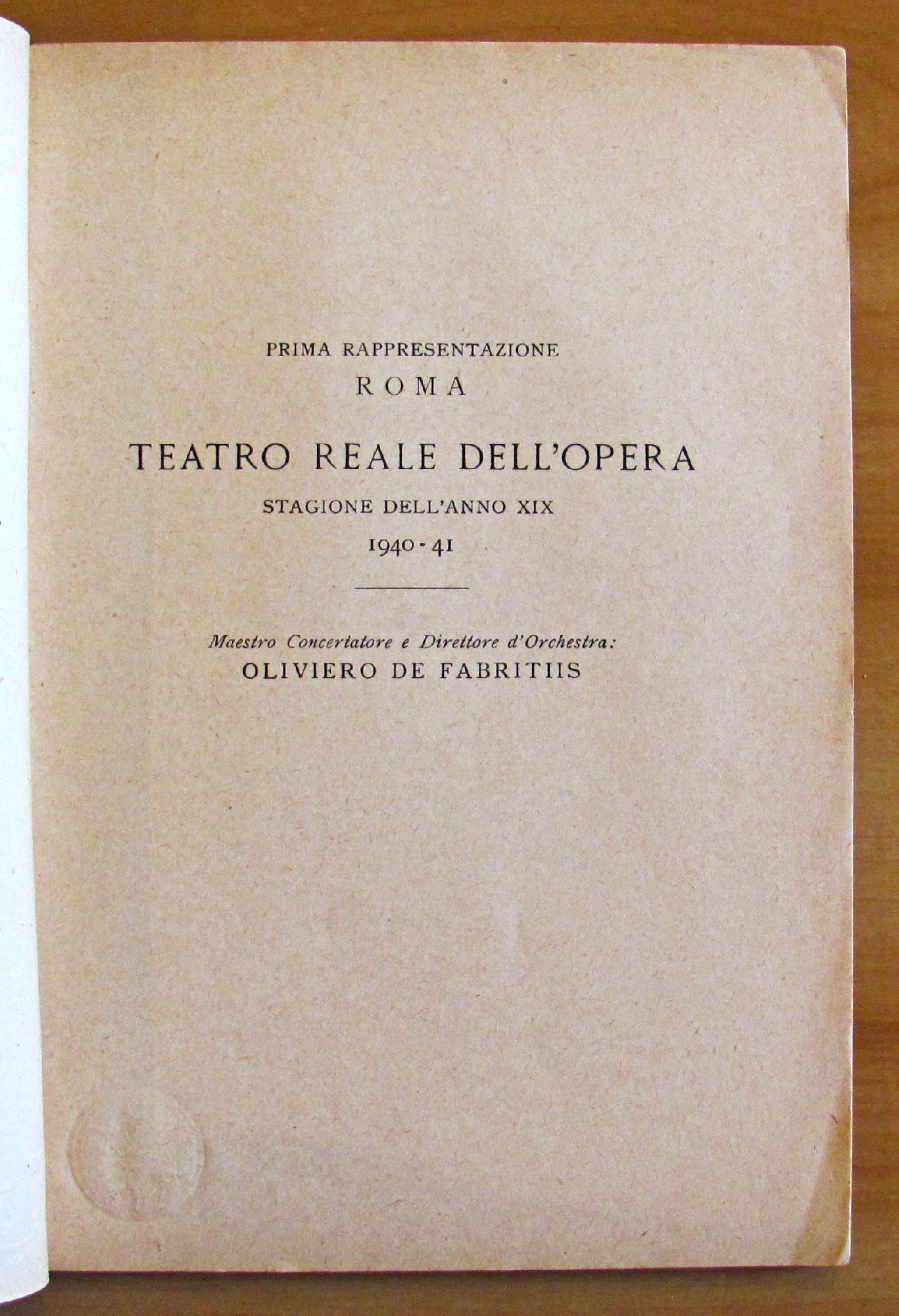 La Locandiera - Commedia Lirica In Iii Atti E 5 Quadri