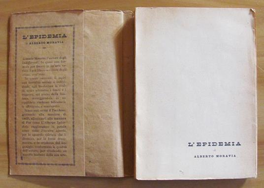 L?Epidemia. Collana. Collana \I Compagni Di Strada\\ N.2\"" - Alberto Moravia - 2