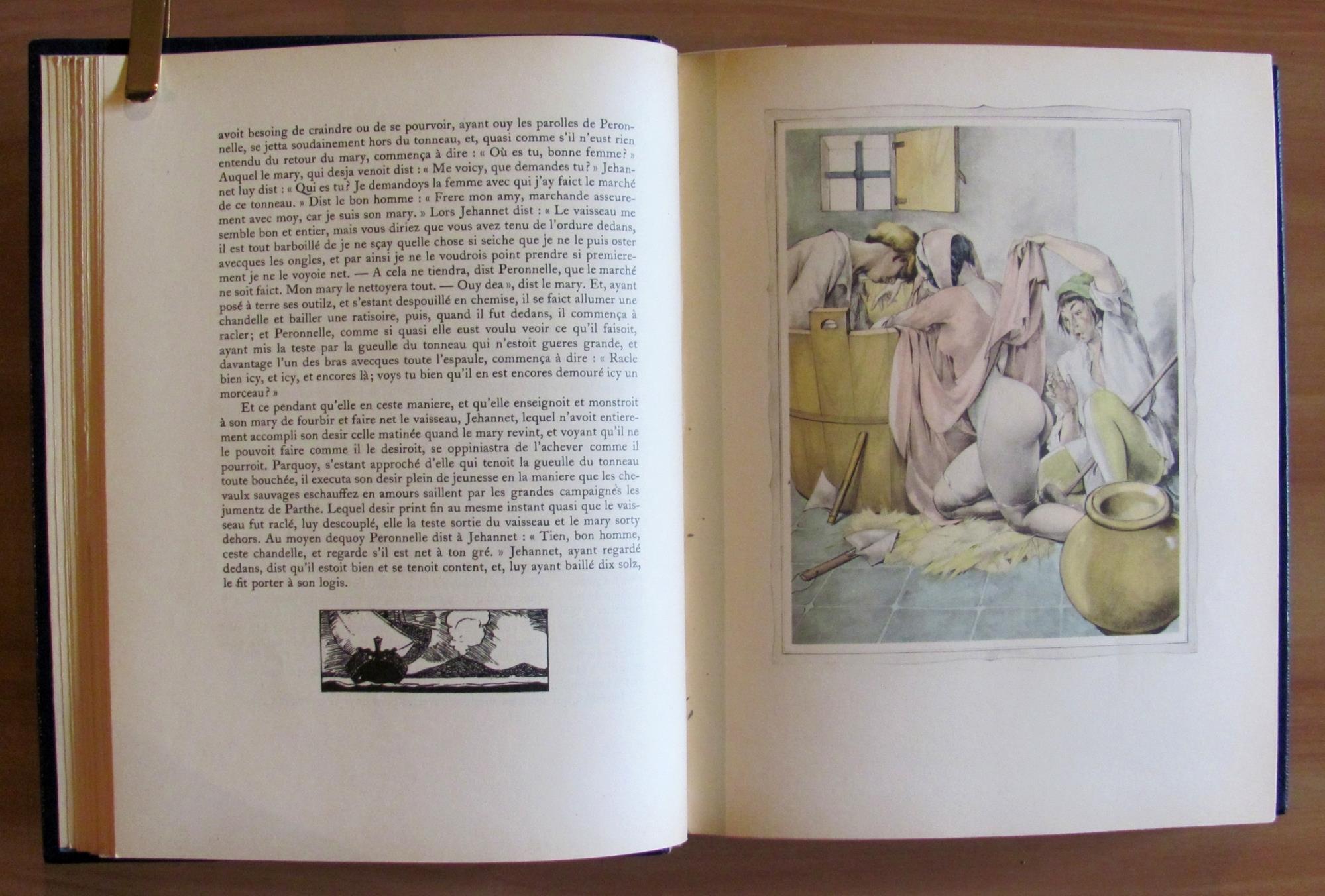 LES CONTES DE BOCCACE - DECAMERON in 2 Volumi in Custodia, I ed. 1934 - ill. BRUNELLESCHI Tirrat. Limit