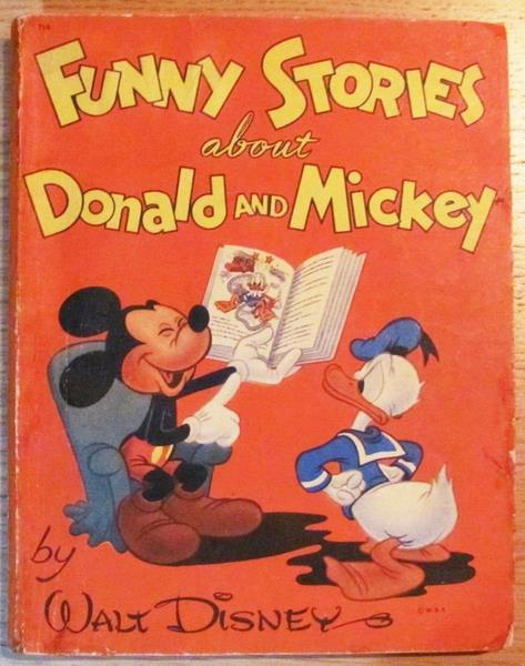 Funny Stories About Donald And Mickey. Ed. Whitman Publ. Co. 1945 - Walt Disney - copertina