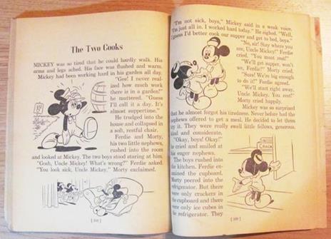 Funny Stories About Donald And Mickey. Ed. Whitman Publ. Co. 1945 - Walt Disney - 2
