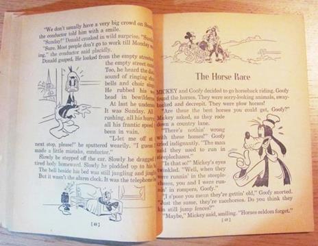 Funny Stories About Donald And Mickey. Ed. Whitman Publ. Co. 1945 - Walt Disney - 4