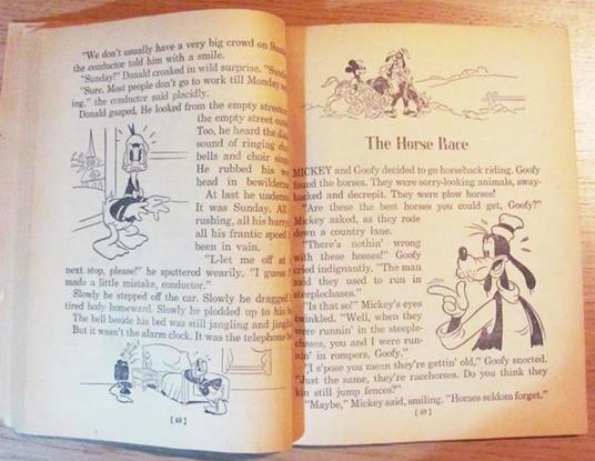 Funny Stories About Donald And Mickey. Ed. Whitman Publ. Co. 1945 - Walt Disney - 4