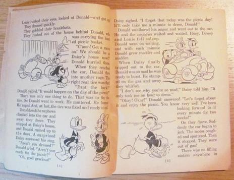 Funny Stories About Donald And Mickey. Ed. Whitman Publ. Co. 1945 - Walt Disney - 5