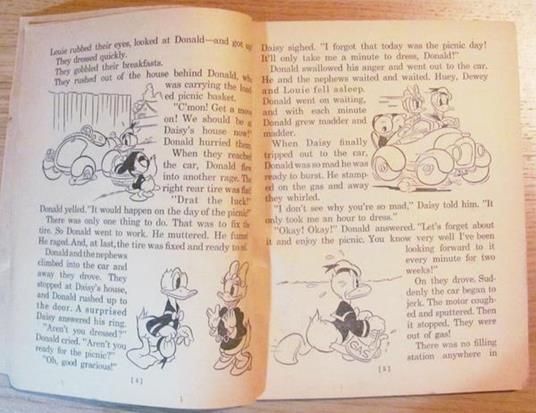 Funny Stories About Donald And Mickey. Ed. Whitman Publ. Co. 1945 - Walt Disney - 5