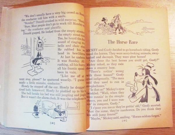Funny Stories About Donald And Mickey. Ed. Whitman Publ. Co. 1945