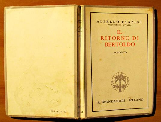 Il Ritorno Di Bertoldo - Alfredo Panzini - 2