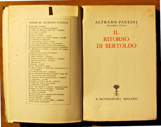 Il Ritorno Di Bertoldo - Alfredo Panzini - 3