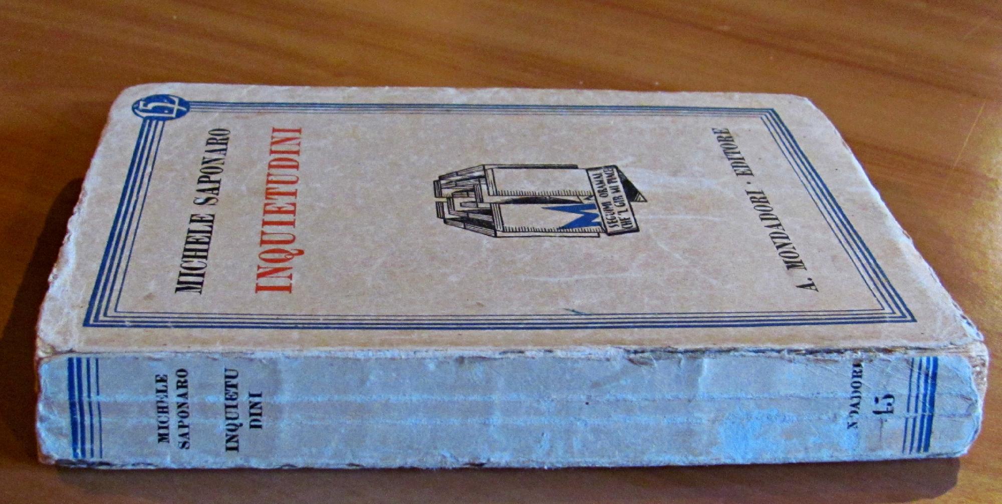 Inquietudini. Collana I Libri Azzurri