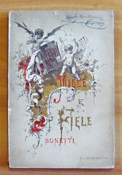Miele E Fiele - Sonetti - copertina