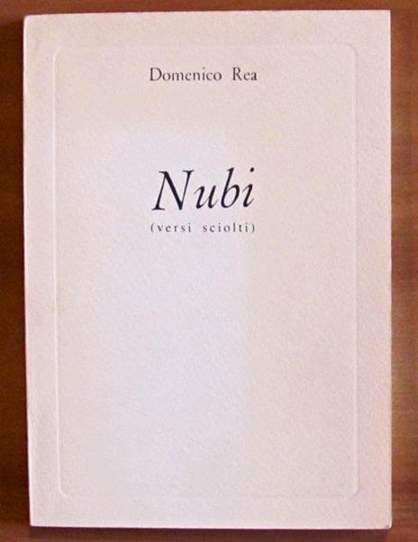Nubi (Versi Sciolti) - Domenico Rea - copertina