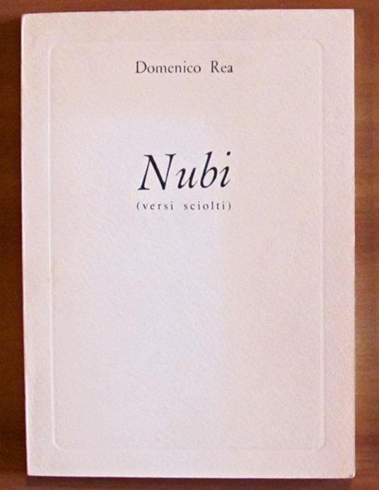 Nubi (Versi Sciolti) - Domenico Rea - copertina