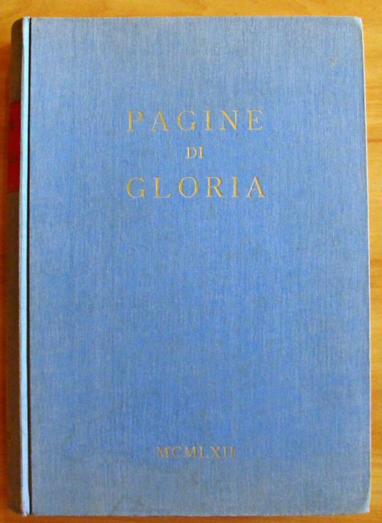 Pagine Di Gloria - copertina