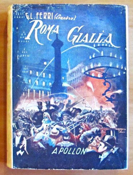 Roma Gialla Di: Ferri Giustino L. - copertina