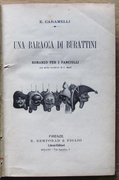 Una Baracca Di Burattini. Ed. Bemporad 1903 Di: Caramelli E. - 4