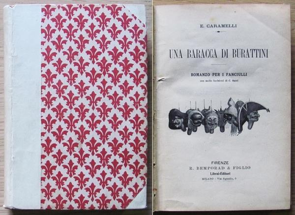 Una Baracca Di Burattini. Ed. Bemporad 1903 Di: Caramelli E.