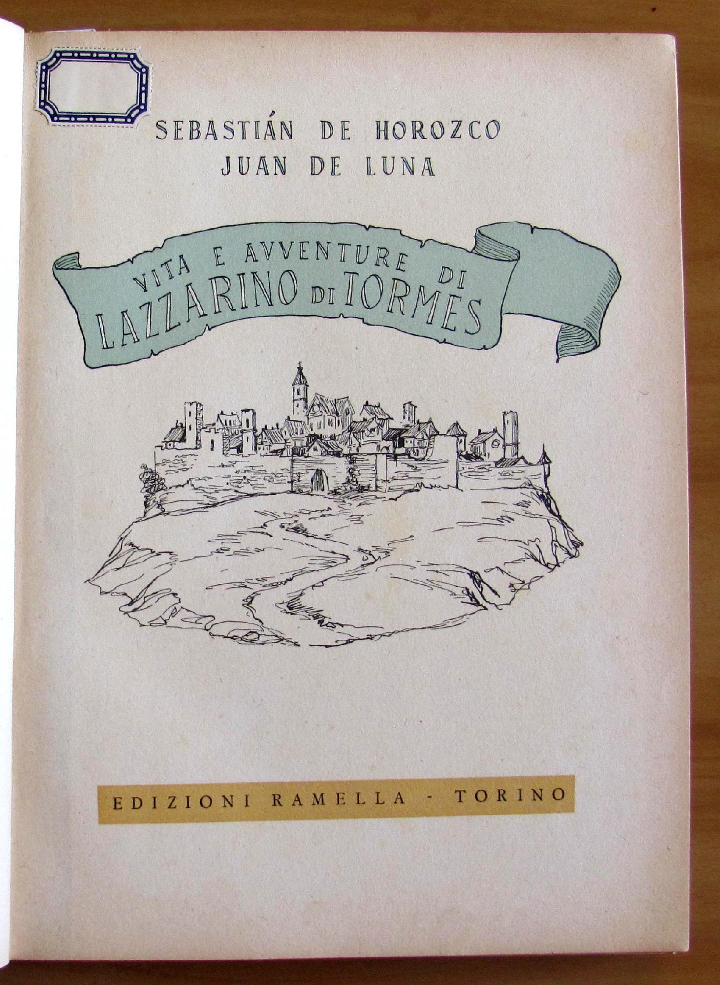 Vita e avventure di Lazzarino di Tormes
