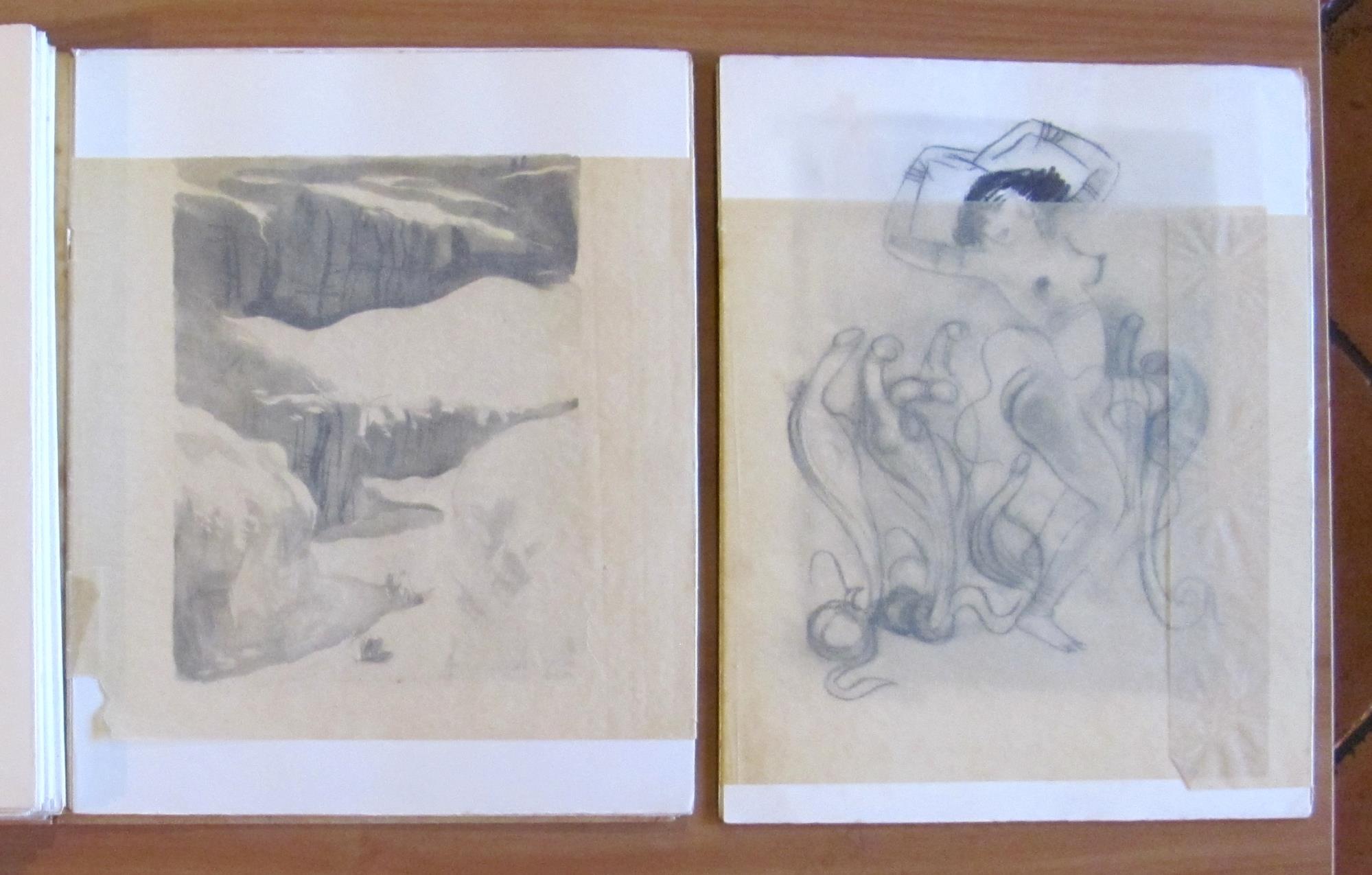 LE ROMAN DE LA MOMIE, 1947 - Tirat. Limit. + 2 suite sciolte - ill. UZELAC