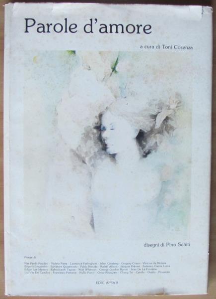 Parole D'amore Roma Ed. Apsa 8, 1980 Di: Cosenza Toni (A Cura Di) - copertina