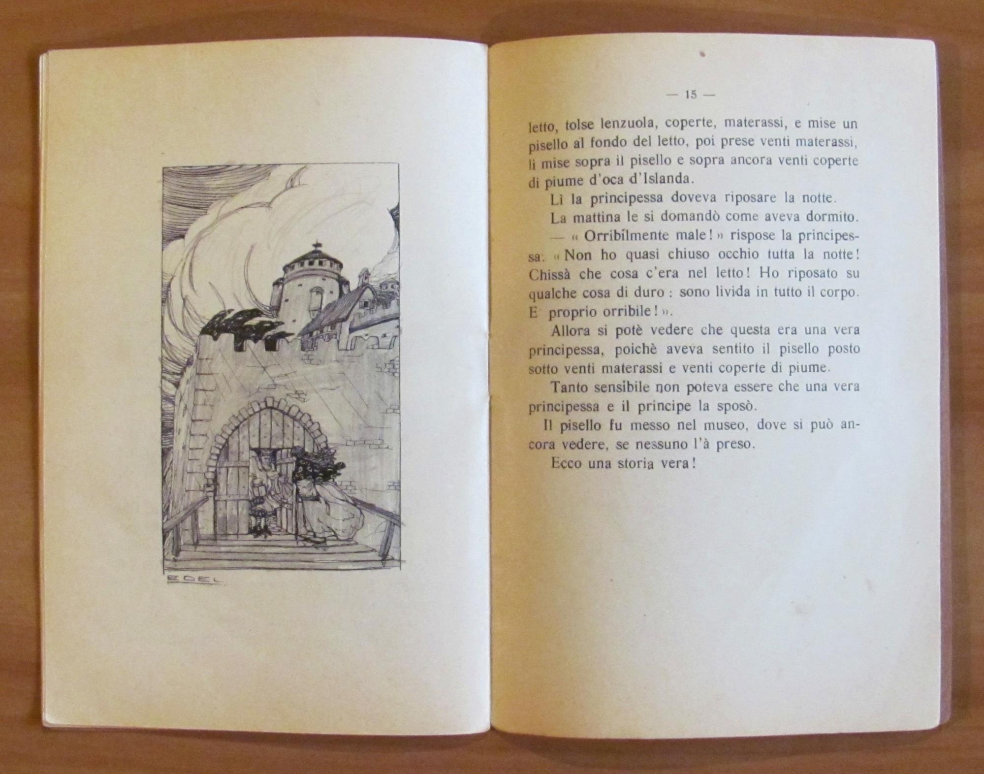 ANDERSEN RACCONTA Vol. 1, 2 e 3, primi '900 - ill. L. EDEL