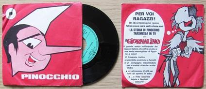 Pinocchio. Disco N.9. Il Giornalino Di: Falletti Eduardo (Regia Di) - copertina
