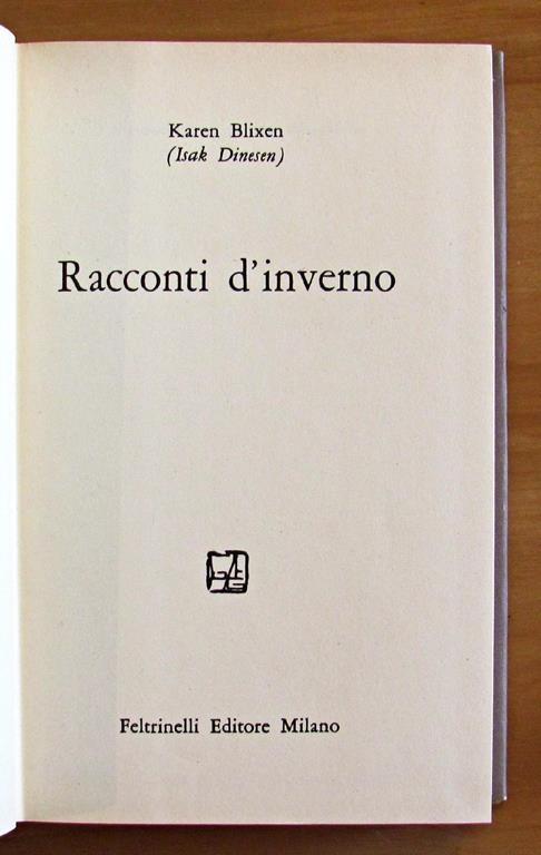 Racconti D'Inverno - Karen Blixen - 3
