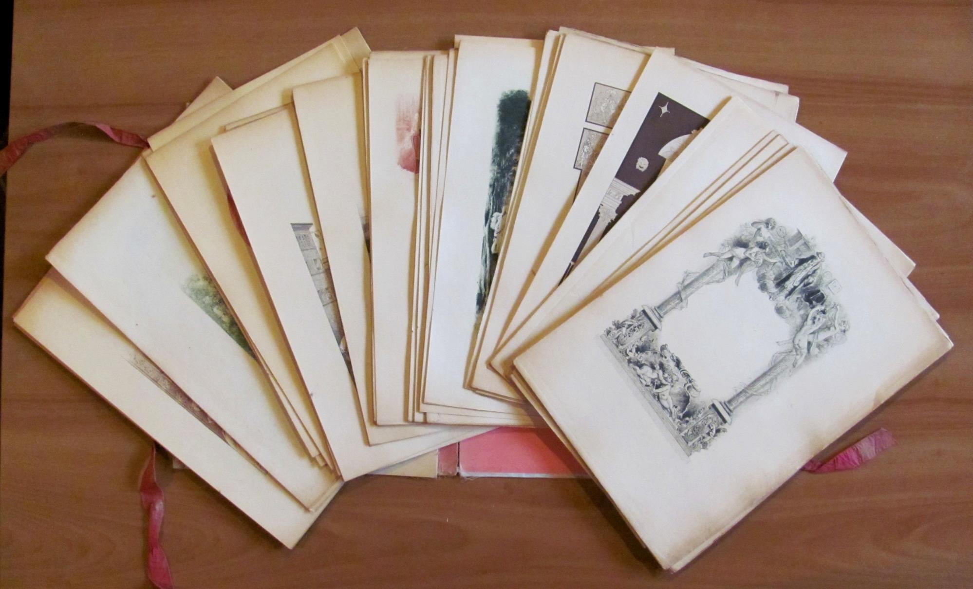 L' Eventail - Libro + Suite, 1882 Ill. Avril