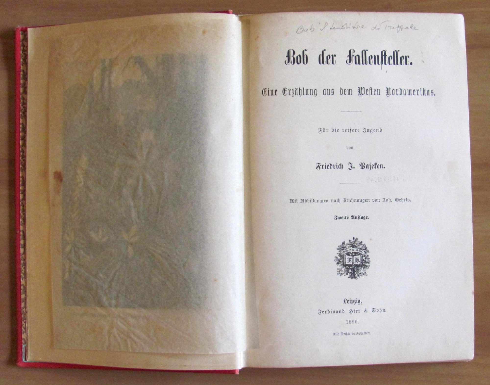 Bob Der Fallensteller (Bob Il Tenditore Di Trappole) Di: Pajeken Friedrich J.