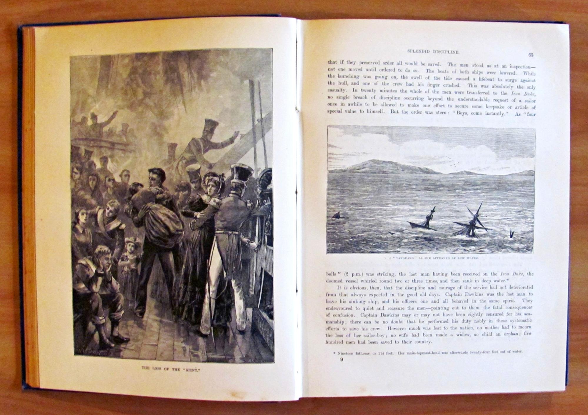 THE SEA: ITS STIRRING STORY OF ADVENTURE, PERIL, & HEROISM - Vol. I e II