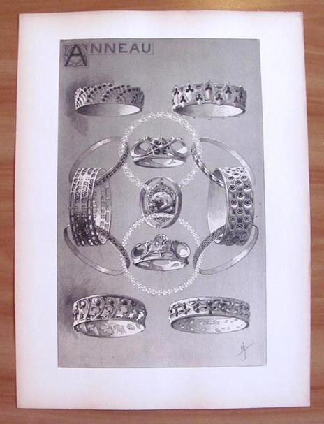 Esquisses Decoratives - 60 Tavole Sciolte Art Nouveau, Anche A Pochoir, In Cartella, Primi '900 - 6