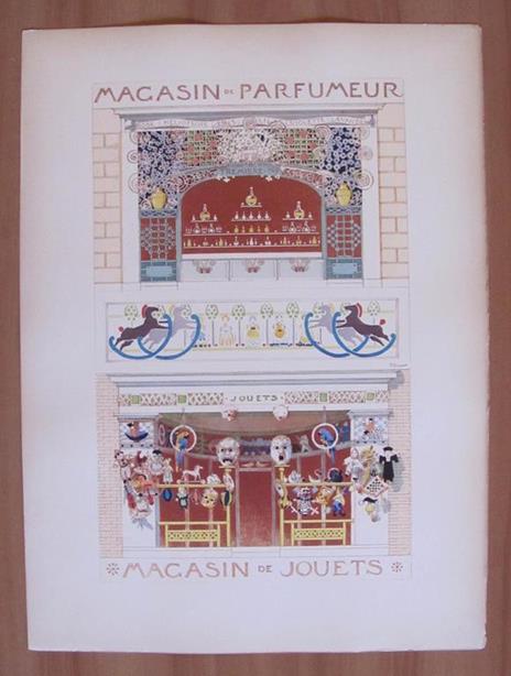 Esquisses Decoratives - 60 Tavole Sciolte Art Nouveau, Anche A Pochoir, In Cartella, Primi '900 - 9