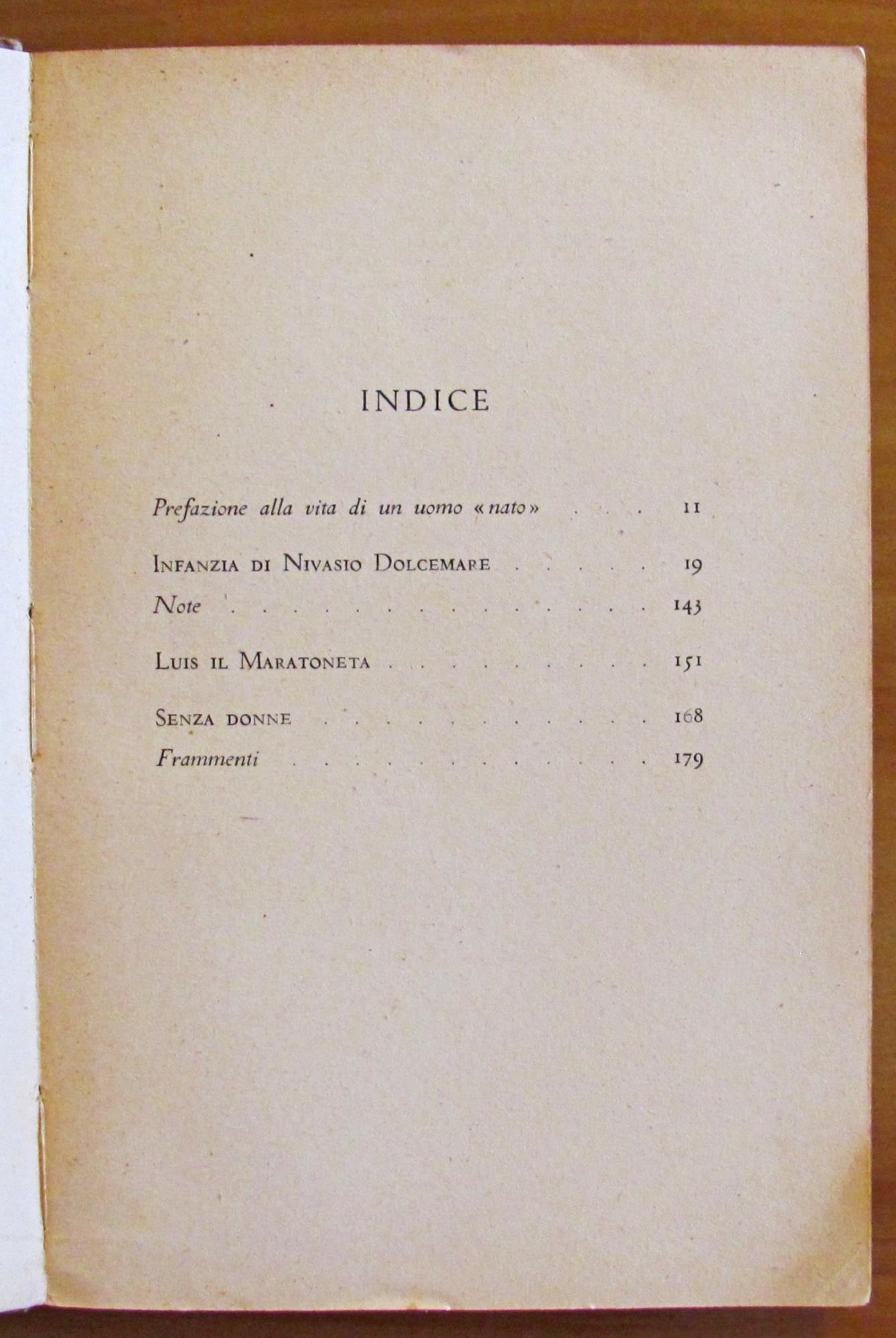 Infanzia Di Nivasio Dolcemare - Coll. Lo Specchio