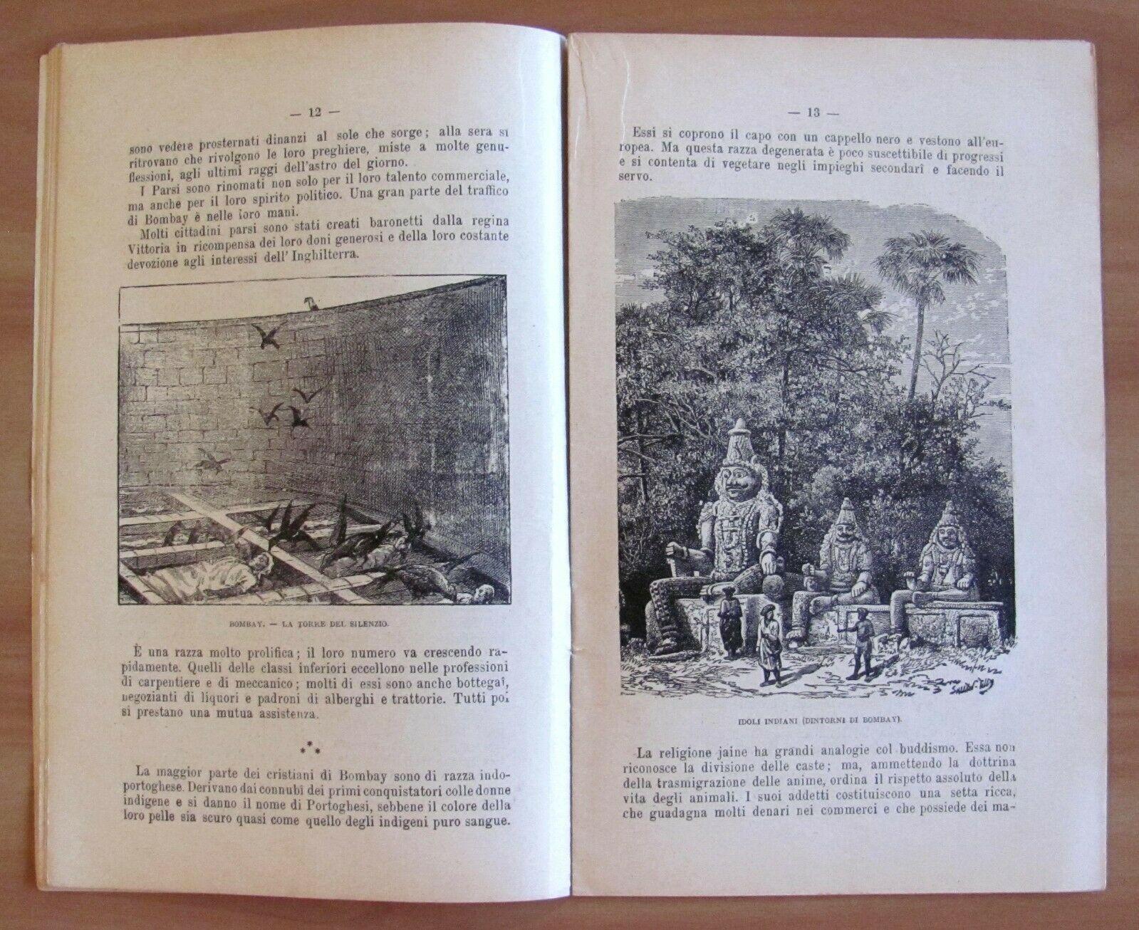 Biblioteca Illustrata dei Viaggi intono al Mondo per Terra e per Mare N.24 - Sonzogno 1899