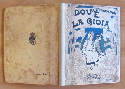 Dov'è La Gioia - Apologhi Educativi - copertina