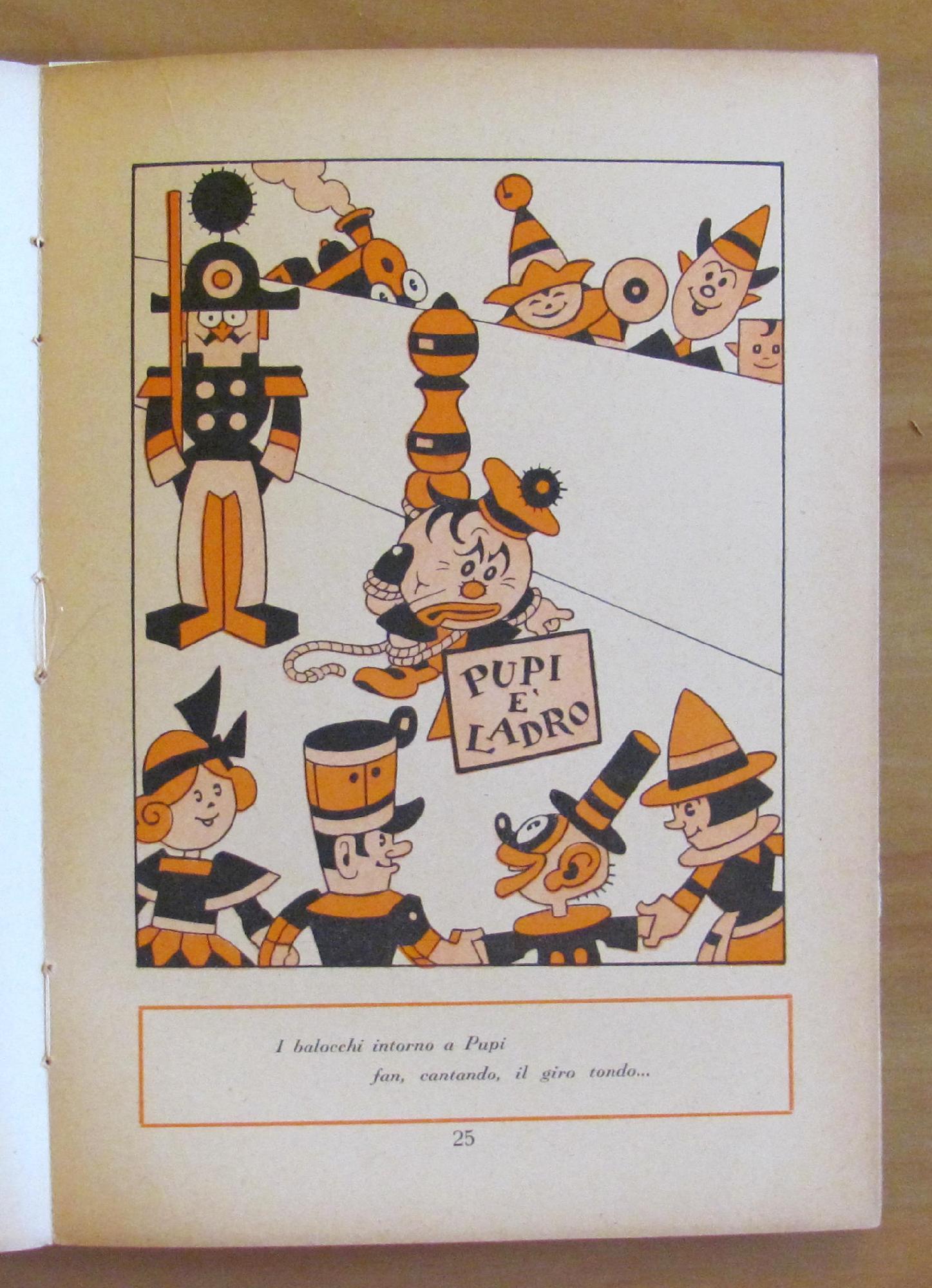 Pupi Giocattolo Infelice Ed Altre Poesie. 1943 Con 28 Disegni Di Rubino