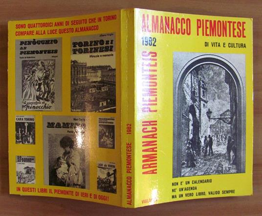 Almanacco Piemontese Di Vita E Cultura 1982 - Armanach Piemonteis - 2