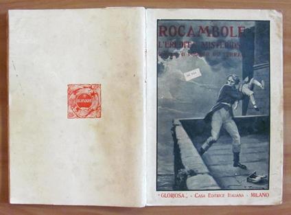 Rocambole - L'Eredità Misteriosa - Ed. Gloriosa Anni 30 - Fascicoli 1/12 Completo - Ponson du Terrail - copertina