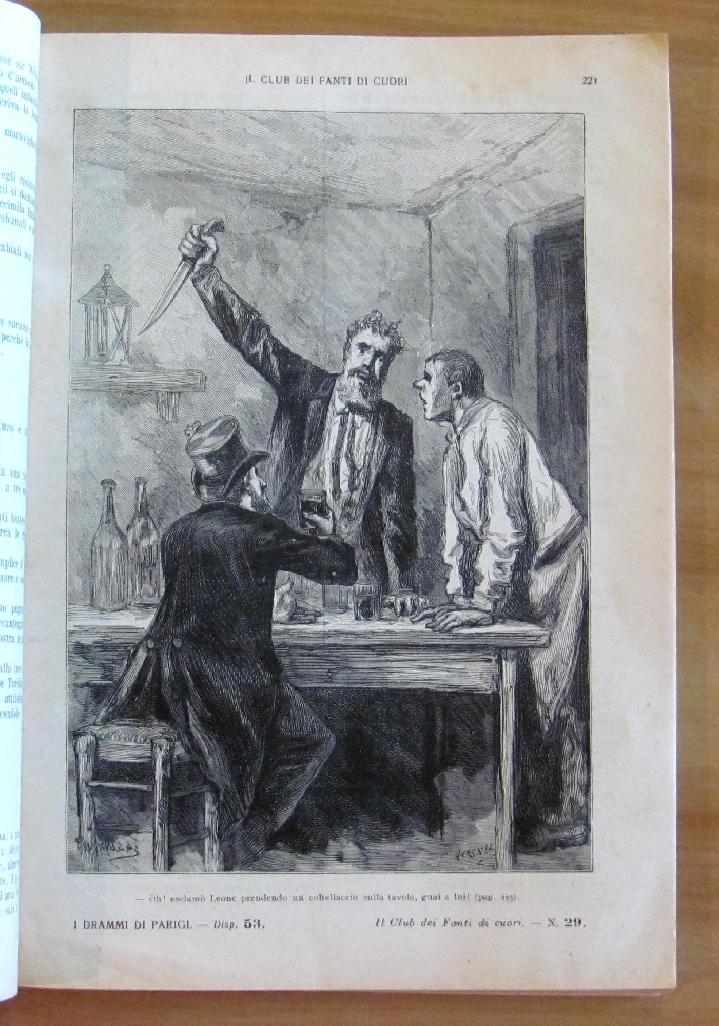 Il Club Dei Fanti Di Cuori Rocambole - Sonzogno 1938 - Romanziere Illustrato N. 61