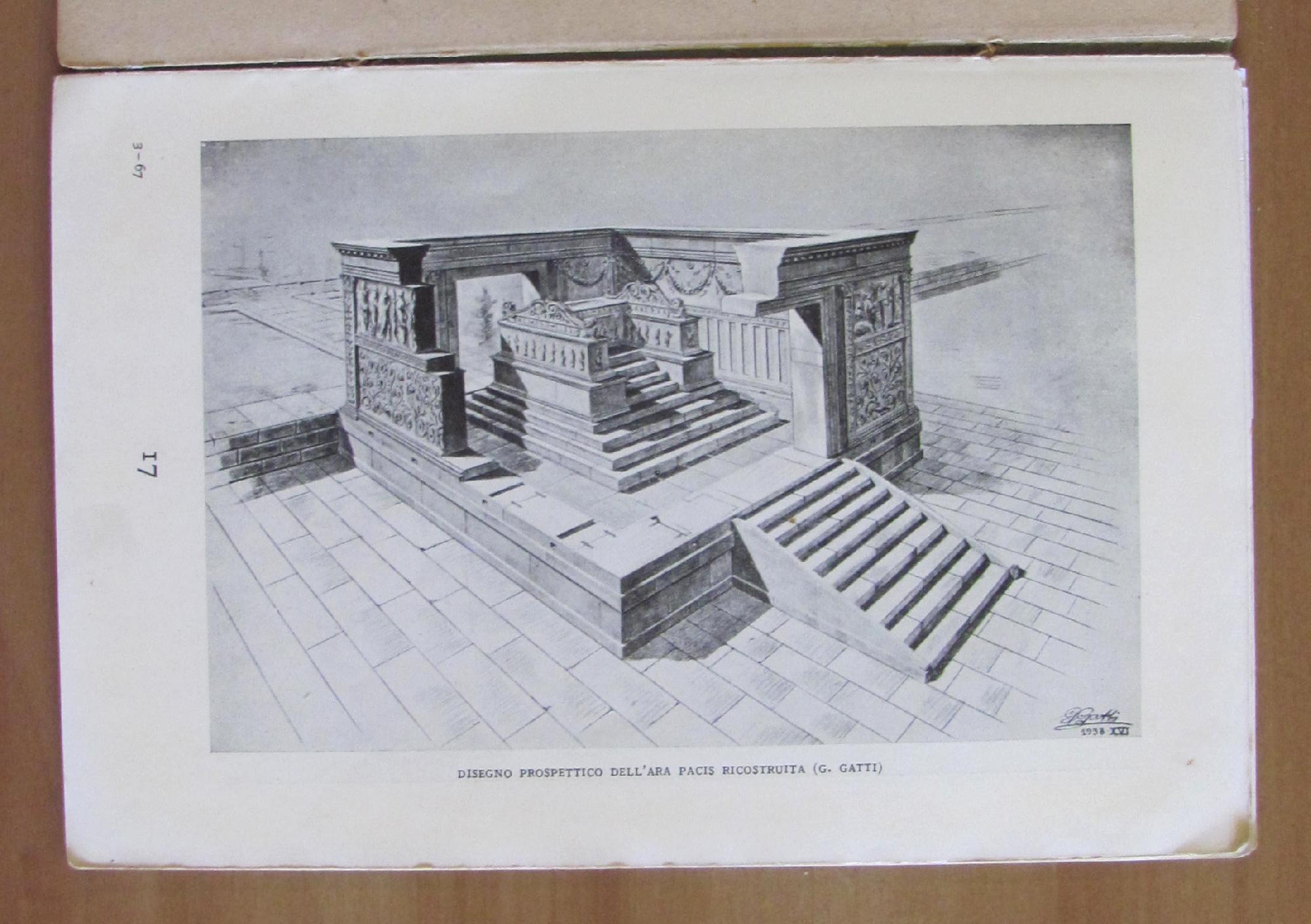 L' Ara Pacis Augustae - I Ed. 1938 Con 27 Tavole