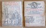 Le Terme Di Caracalla Come Sono Oggi E Come Erano Nell'Epoca Romana - Custodia Con 8 Tavole Sciolte Illustrate Da G. Ripostelli
