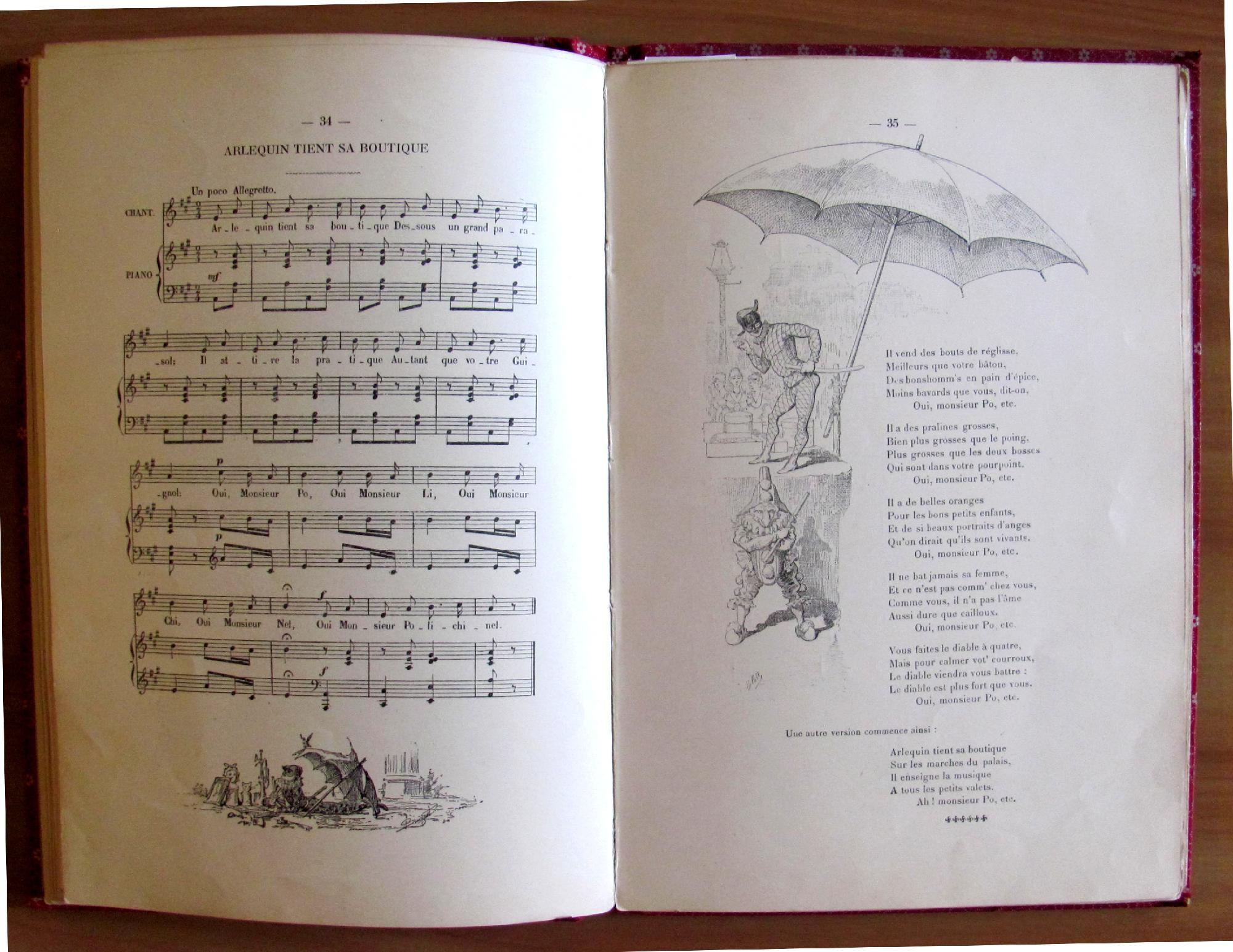 Chansons Et Rondes Enfantines - Con Testi E Spartiti