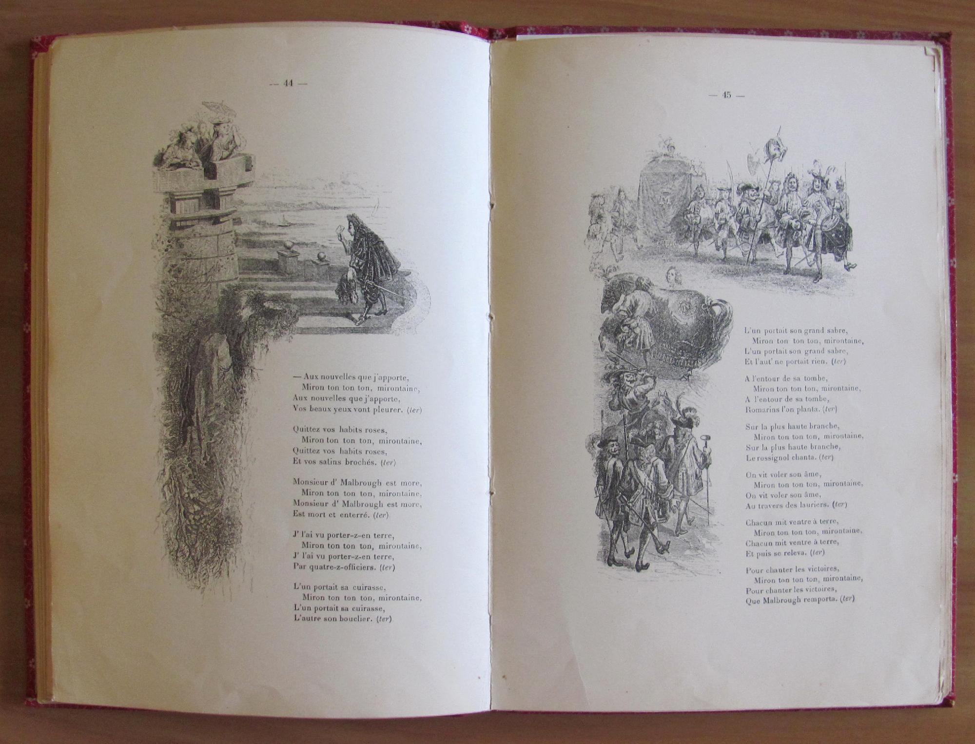 Chansons Et Rondes Enfantines - Con Testi E Spartiti