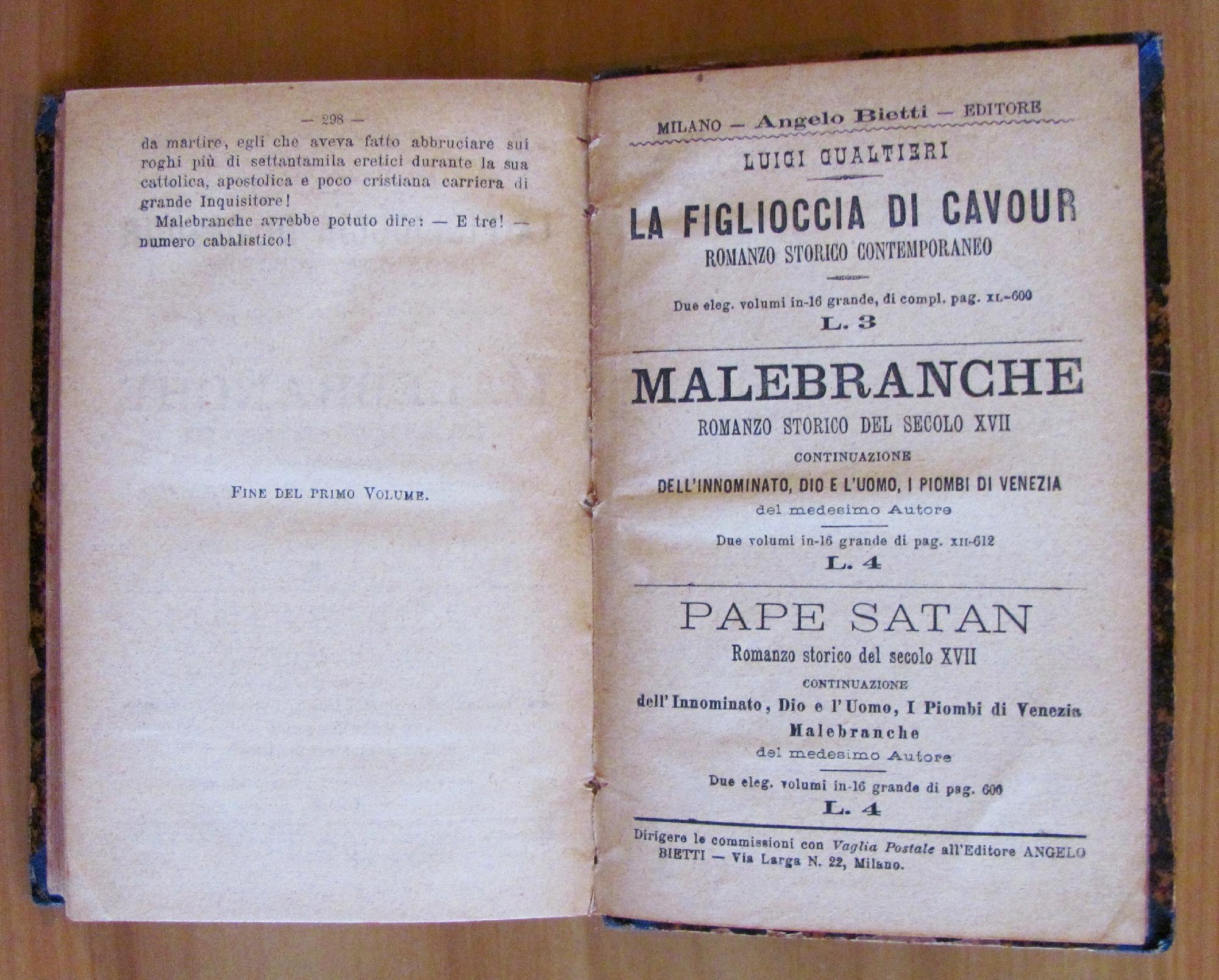 La Città Del Sole - Romanzo Storico Del Secolo Xvii - Volume I