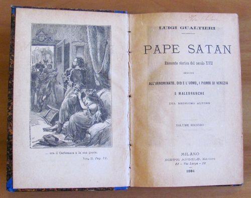 Pape Satan - Romanzo Storico Del Secolo Xvii - Volume Ii - Luigi Gualtieri - copertina