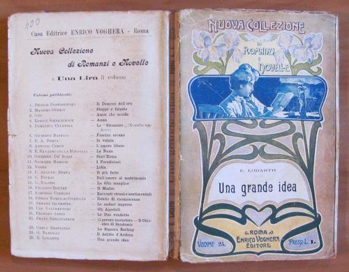 Una Grande Idea - Nuova Collezione Di Romanzi E Novelle - copertina