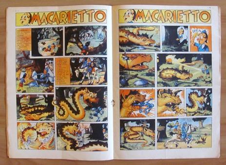 Giornalino Di Carroccio N.11, 1947 - Salgari E Macarietto Con Pinocchio - 4