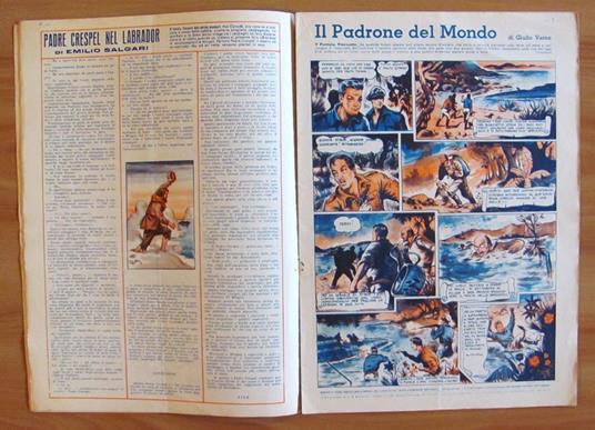 Giornalino Di Carroccio N.11, 1947 - Salgari E Macarietto Con Pinocchio - 7