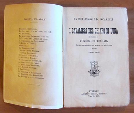Rocambole - I Cavalieri Del Chiaro Di Luna - Ponson du Terrail - 2